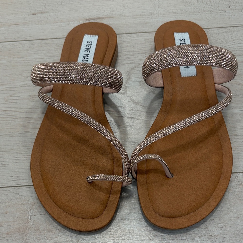 Steve Madden Rose Gold  Sandals